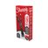 Stylo Sharpie S.Gel rétractable 0,7 mm encre rouge, noir