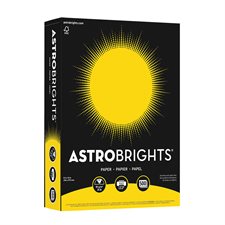 Coloured Paper Astrobrights® solar yellow