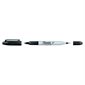 Twin Tip Permanent Marker Sold Individually black