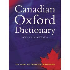 Dictionnaire anglais The Canadian Oxford