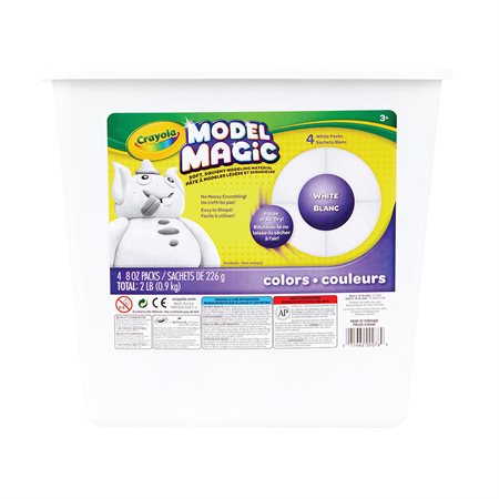 Pâte à modeler Model Magic; Blanche (907 g)