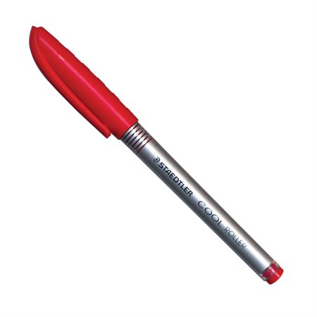 Cool Roller Rolling Ballpoint Pen red