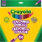 Crayons à colorier en bois Crayola® Boite de 60 avec crayons métallisés