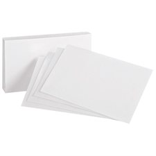 White Index Cards