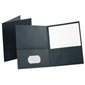 Twin-pocket portfolio Box of 25 black