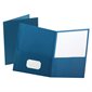 Twin-pocket portfolio By unit dark blue