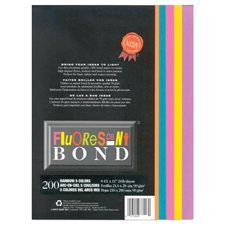 Fluorescent Bond paper