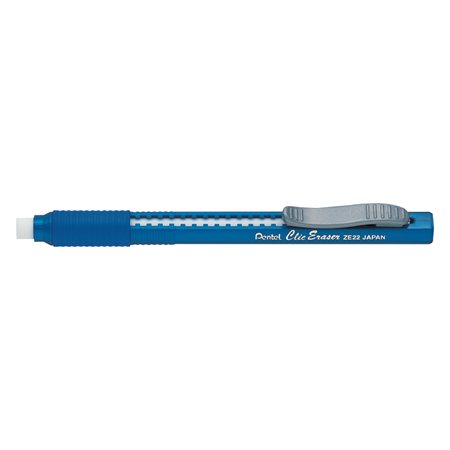 Porte-gomme Clic Eraser bleu