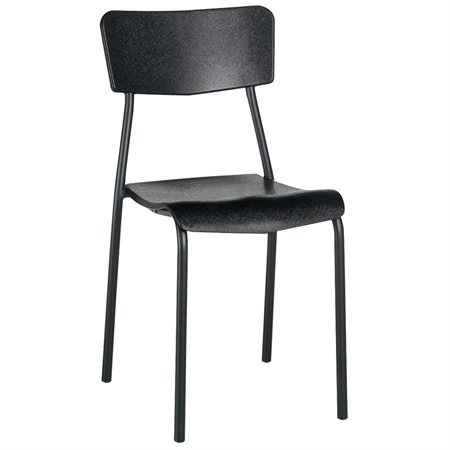 Chaise empilable Talia™ noir