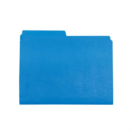 Chemises à dossier Format lettre bleu