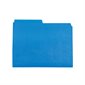 File Folders Letter size blue