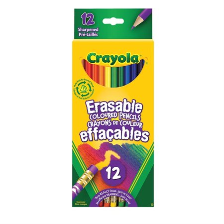 Crayons à colorier effaçables