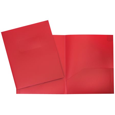 Chemise à deux pochettes (Arts plastiques ) rouge