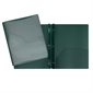 Poly Report Cover With Front Pocket - Green