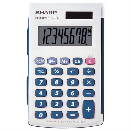 Calculatrice de poche EL-243SB