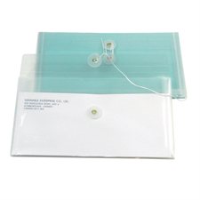 Translucent Expandable Envelope String tie. 9-1/2 x 5 in.