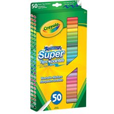 Super Tips Coloring Markers - Pack of 50