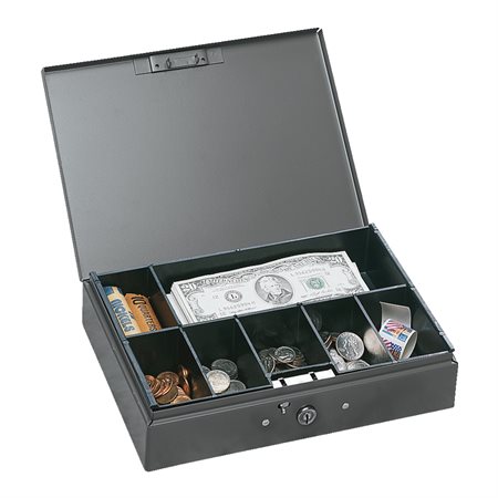 Cash box with tray 2-5 / 8"H