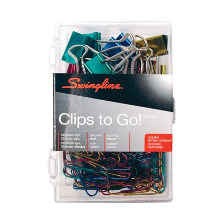 Clips-to-Go™ Clips and Paper Clips