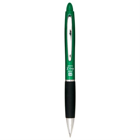 Z-Grip Max Retractable Gel Pen green