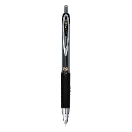 Super Ink Rolling Retractable Ballpoint Pens 0.5 mm black