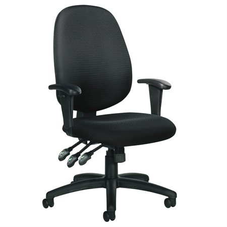 Six 13 OTG11613B Medium Back Multi-Tilter Chair