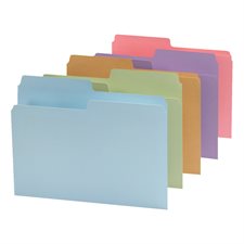 SuperTab® Reversible File Folders Box of 100 legal size