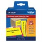 Labels for QL Printers Yellow tape 2,5" x 50'