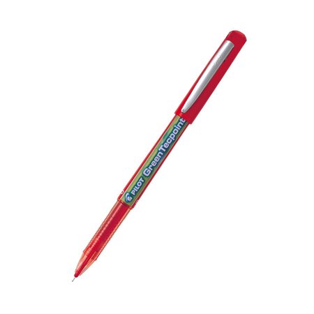 Begreen GreenTecpoint Rolling Ballpoint Pens red