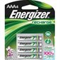 Recharge® Rechargeable Batteries 4 x AAA
