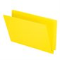 End Tab File Folder 13-1 / 2-pt. Legal size, box of 50 yellow