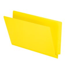 End Tab File Folder 13-1/2-pt. Legal size, box of 50 yellow