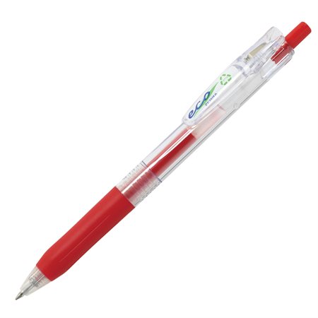 Sarasa® ECO Retractable Ballpoint Pen Sold individually red