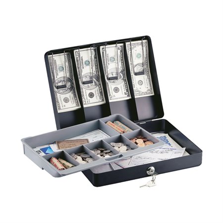 Deluxe Cash Box with Tray