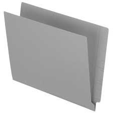 End Tab File Folder 13-1/2-pt. Legal size, box of 50 grey