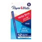 Write Bros.® Ballpoint Pens Fine point. Box of 12. blue