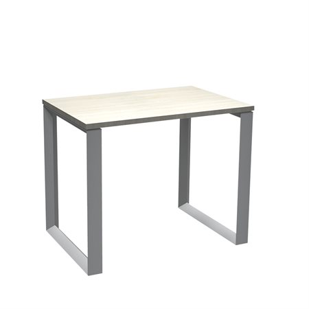 Innovations Contemporary Desk with Loop Legs Winter Wood finish