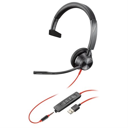 Blackwire 3315 Mono USB-A Headset