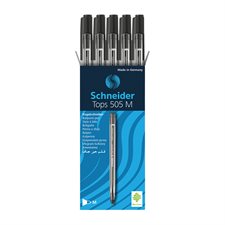 Tops 505 Ballpoint Pens black (box 10)