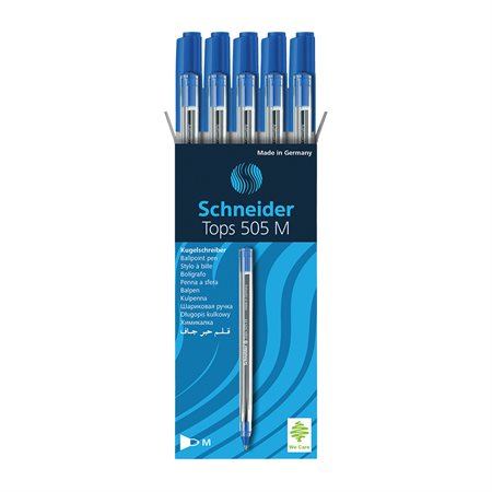 Tops 505 Ballpoint Pens blue (box 10)