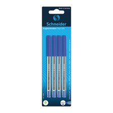Tops 505 Ballpoint Pens blue (pkg 4)