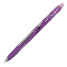OLA Retractable Ballpoint Pens violet