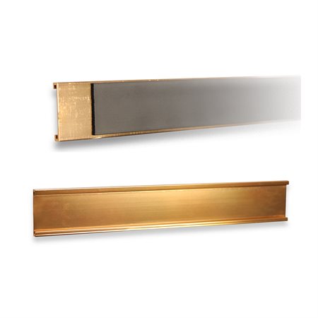 Wall Name Holder Magnetic  1 X 7'' Gold