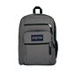 Big Student Backpack Dedicated laptop compartment gray