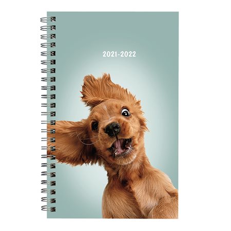 Agenda académique hebdomadaire  /  mensuel de Blueline® chien
