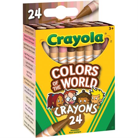 Crayons Colours of the World