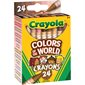 Colors of the World Crayons wax crayons