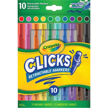 CLICKS Retractable Markers