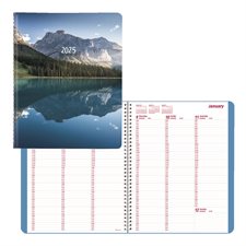 Agenda hebdomadaire/mensuel Montagnes (2023) lac