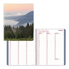 Mountain Weekly/Monthly Planner (2023) forest